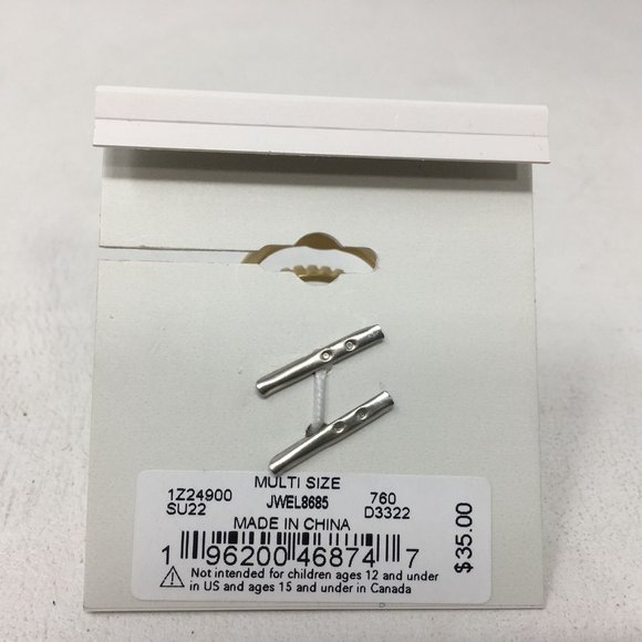 Lucky Brand Two Tone Ring Stack, Women's Size Multi - Picture 4 of 6